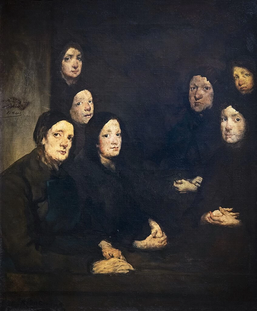 Augustin Théodule Ribot - Il sermone, Paris musée d'Orsay